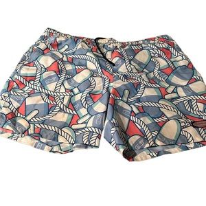 Vineyard vines men’s bathing trunks tags says large, FITS XL